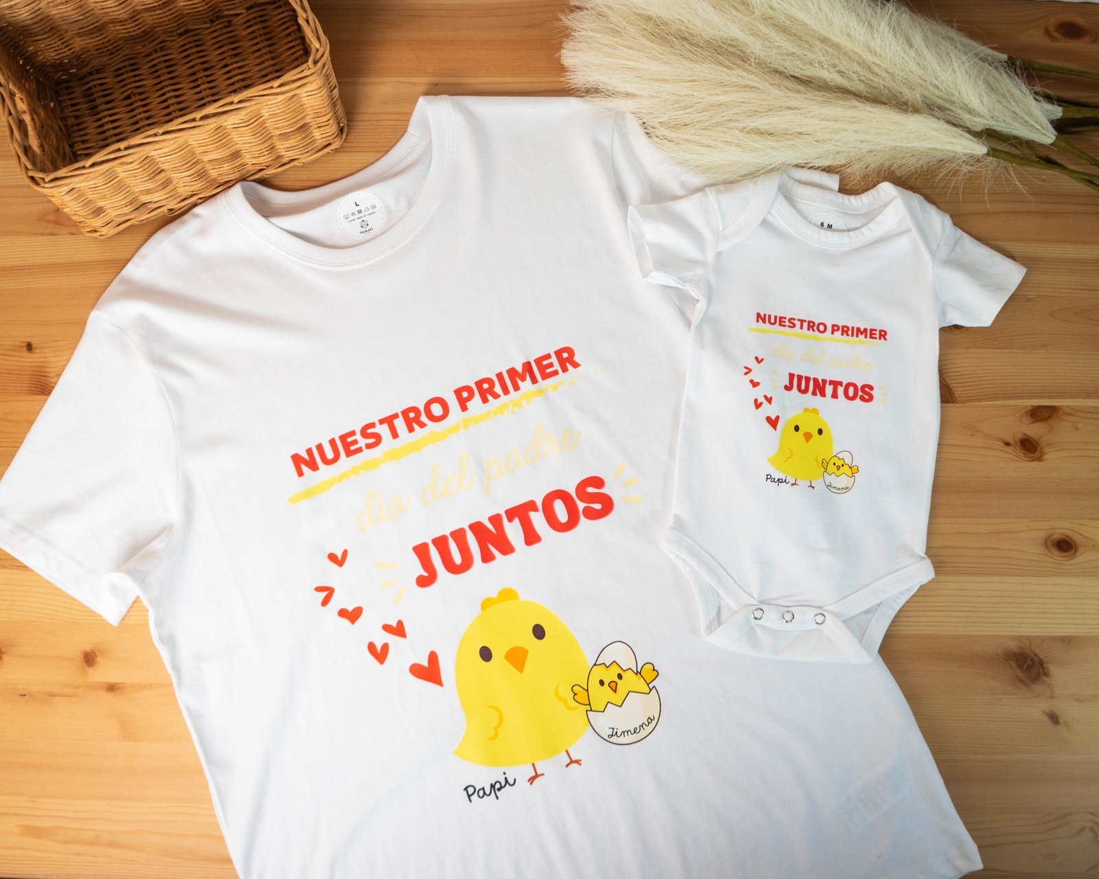 Camiseta-Primer-Dia-del-Padre-Juntos-Pollito-2